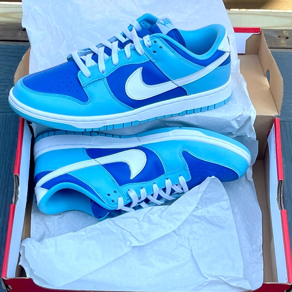 NIKE DUNK LOW RETRO QS 'ARGON' 2022 - Picture 7 of 12